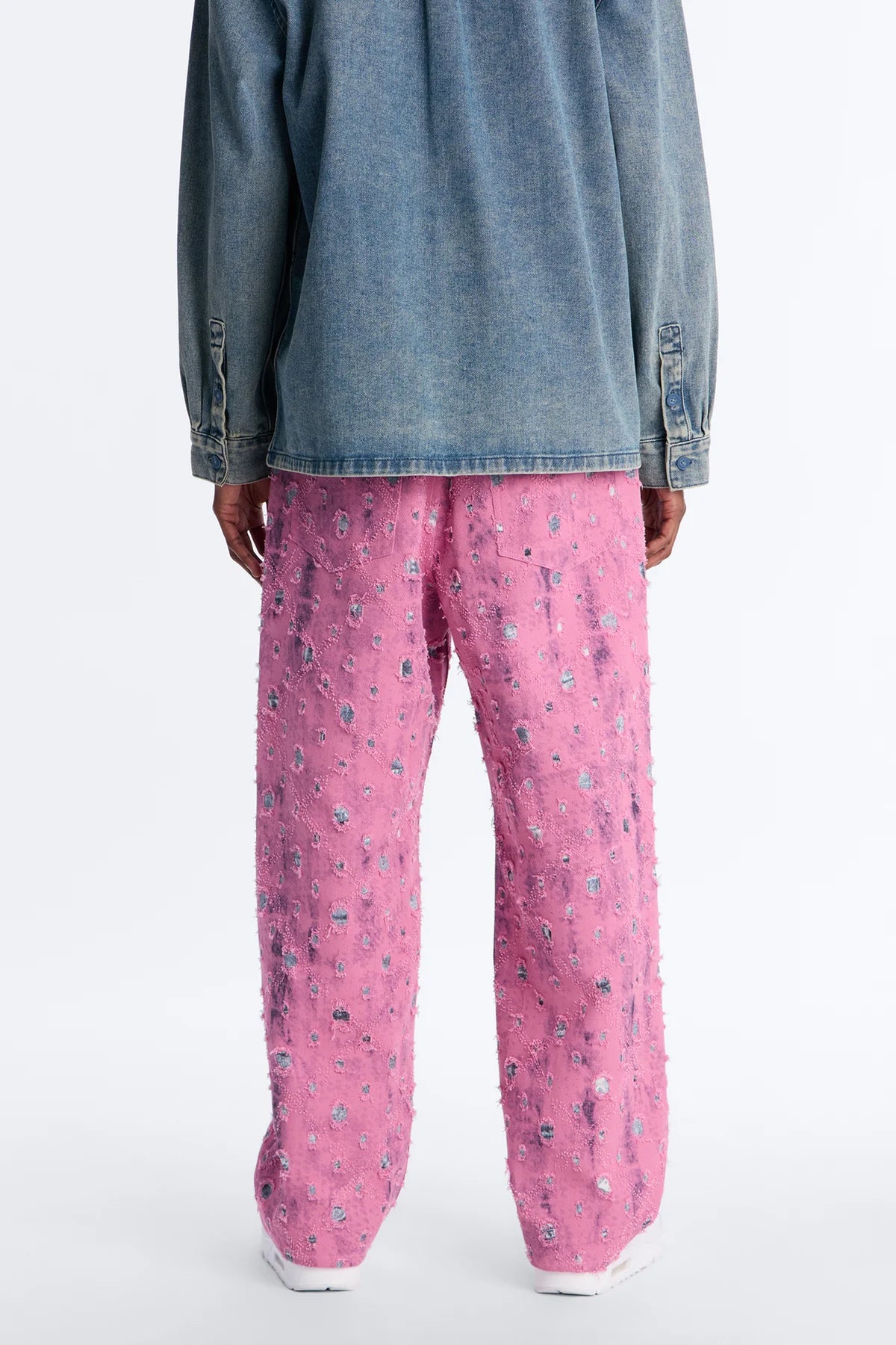 Baggy Frayed Illusions Jean