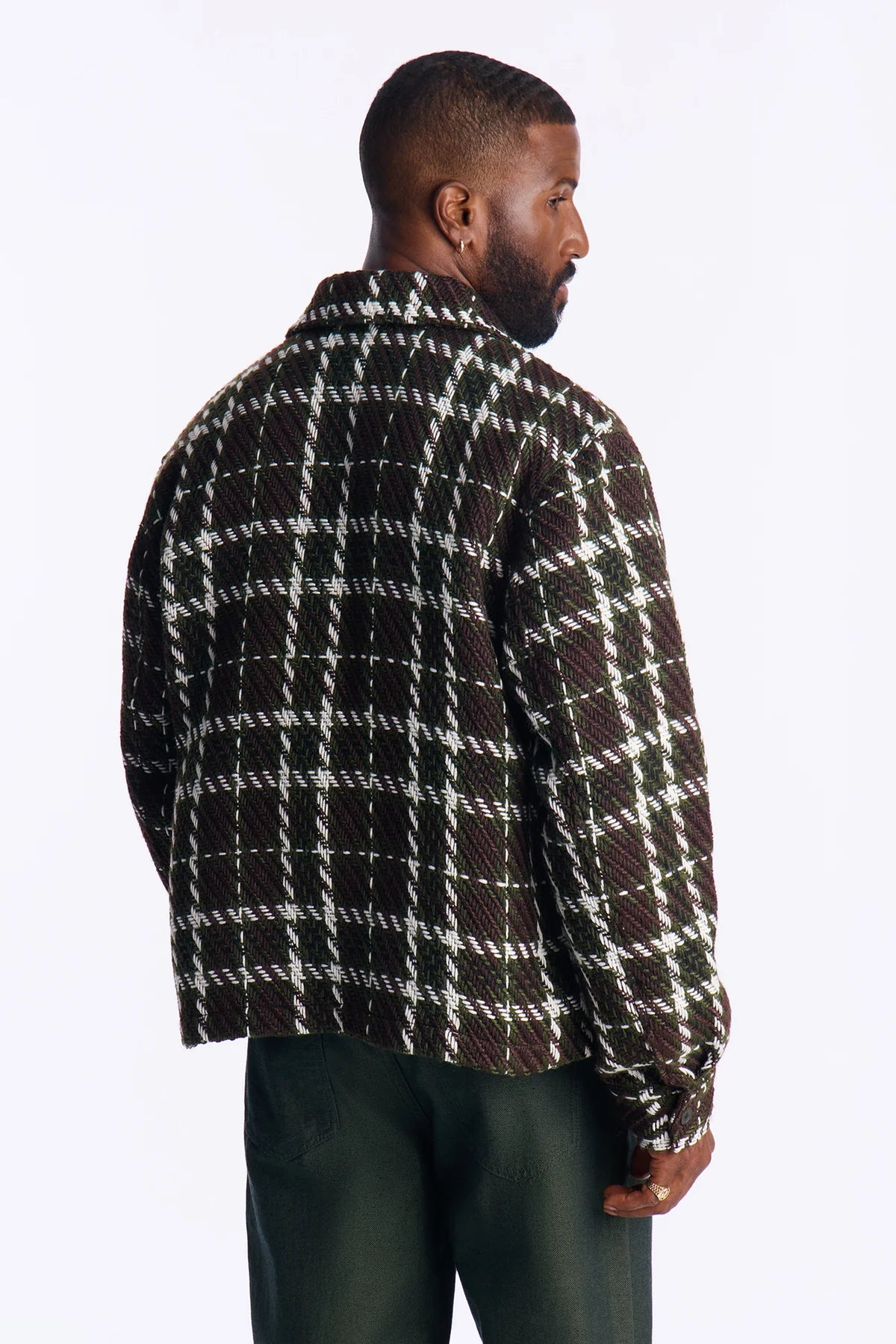 Cropped Nepal Button Up Shirt