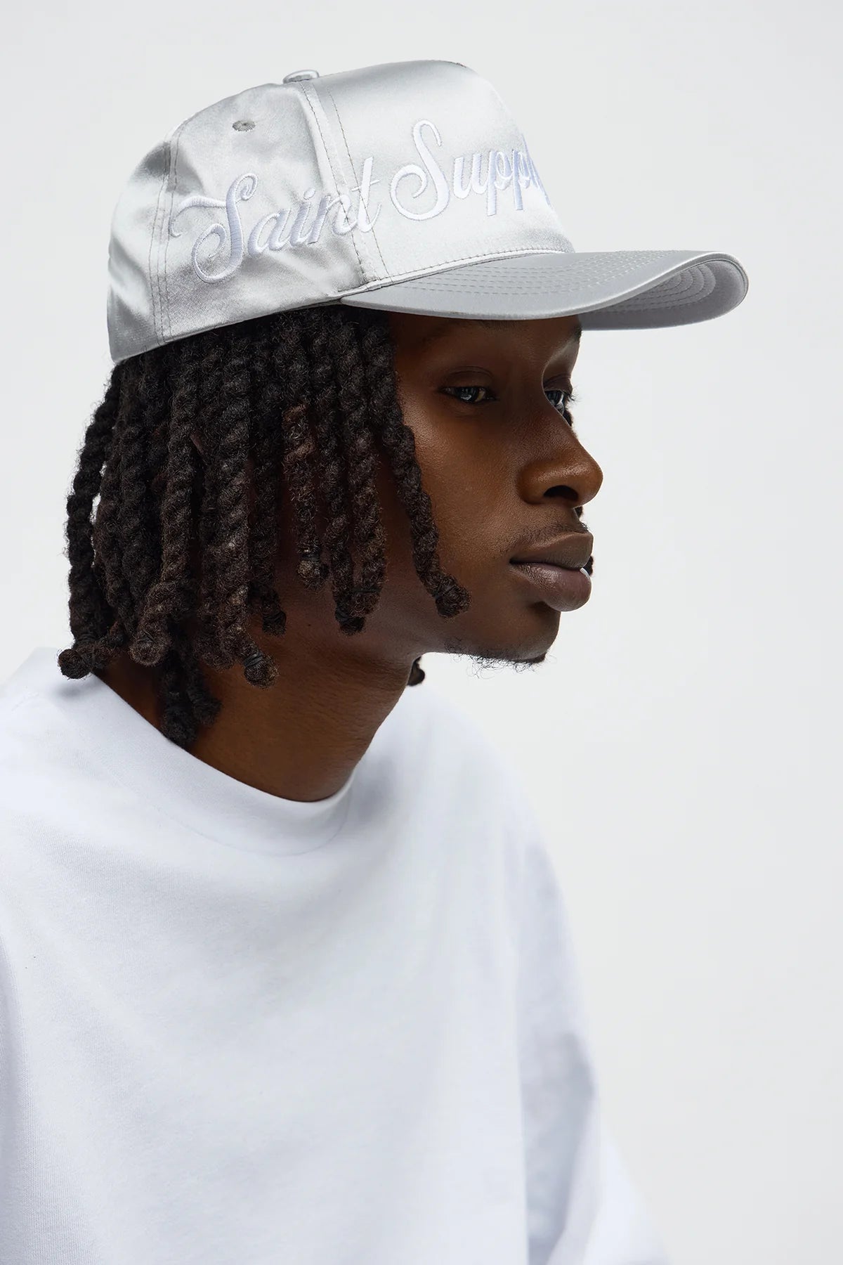 Saint Supply Satin Structured Snapback Hat