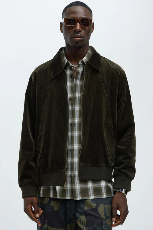 Anderson Corduroy Zip Jacket