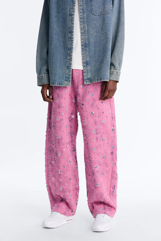 Baggy Frayed Illusions Jean