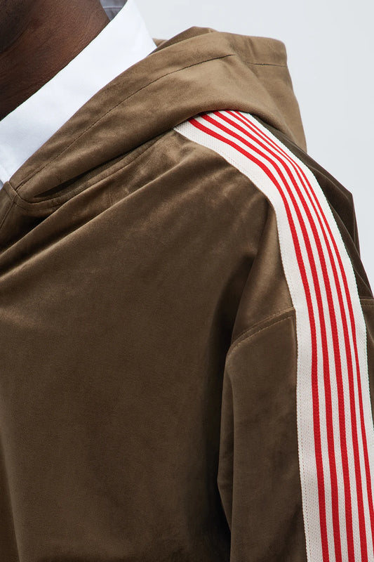 Like You Do Velour Hoodie -