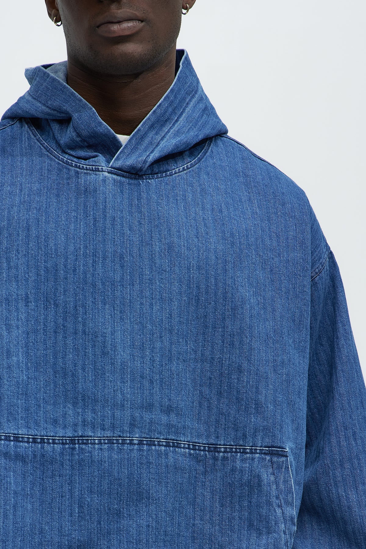 Flynn Denim Pullover Jacket