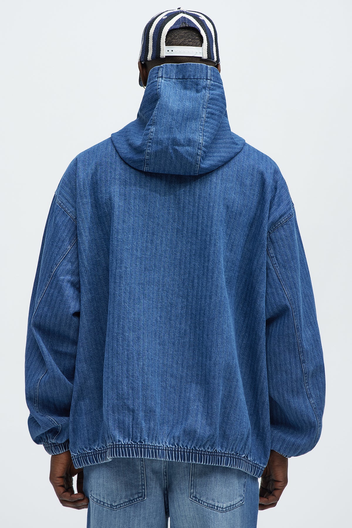 Flynn Denim Pullover Jacket