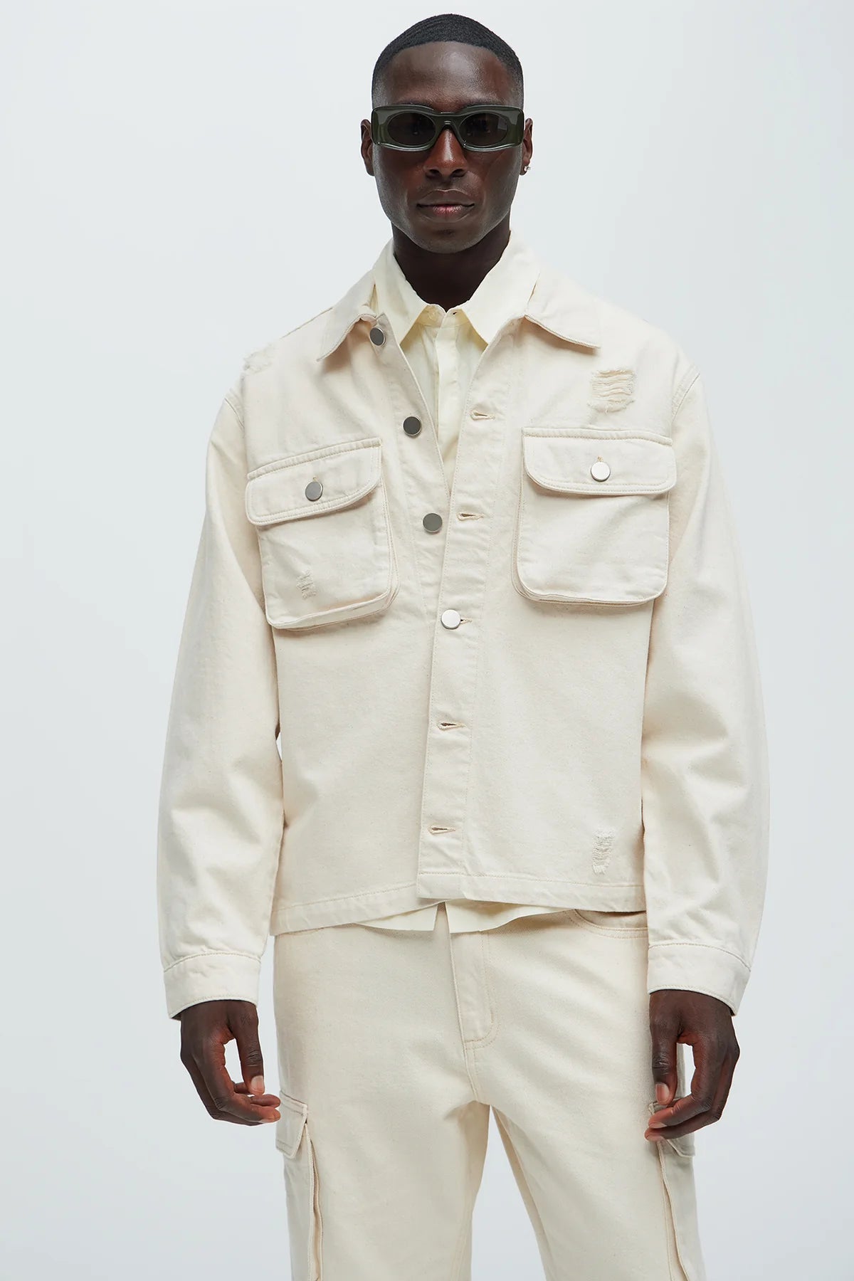 Benson Distressed Work Jacket