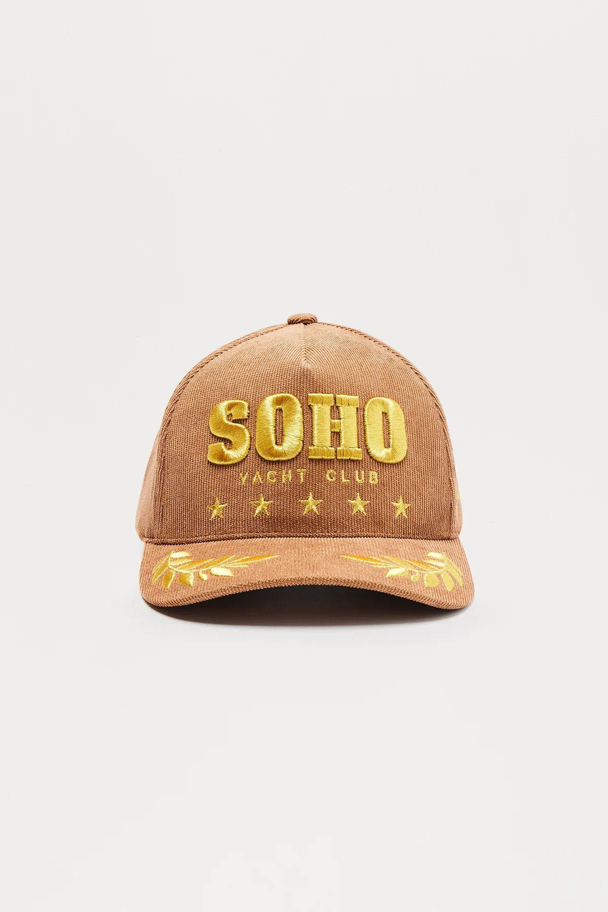 SoHo Corduroy Structured Snapback Hat