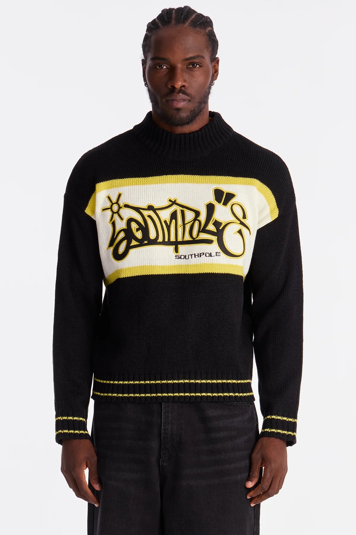 Southpole Turtleneck Pullover Sweater