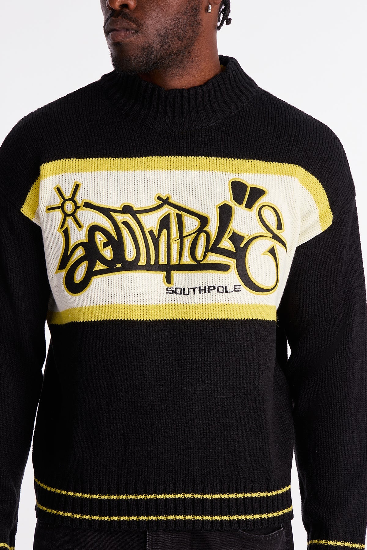 Southpole Turtleneck Pullover Sweater