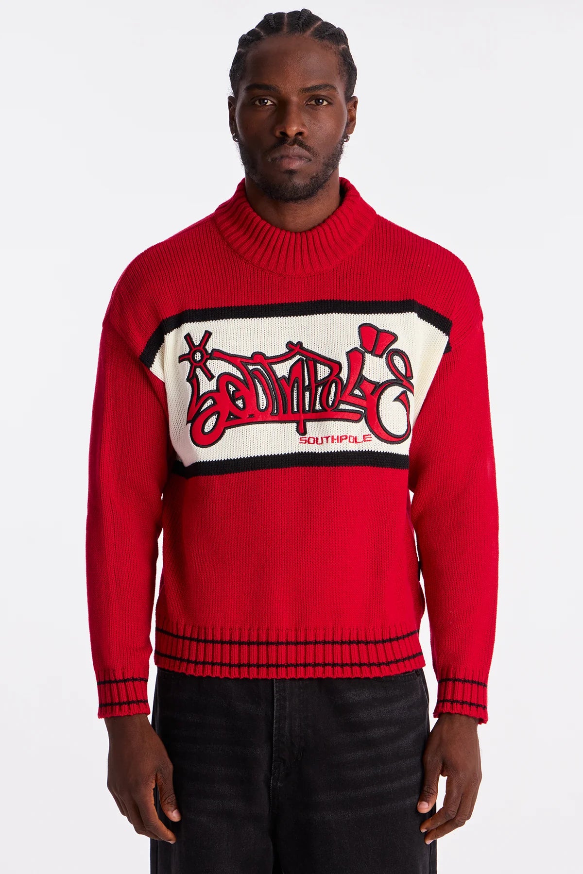 Southpole Turtleneck Pullover Sweater