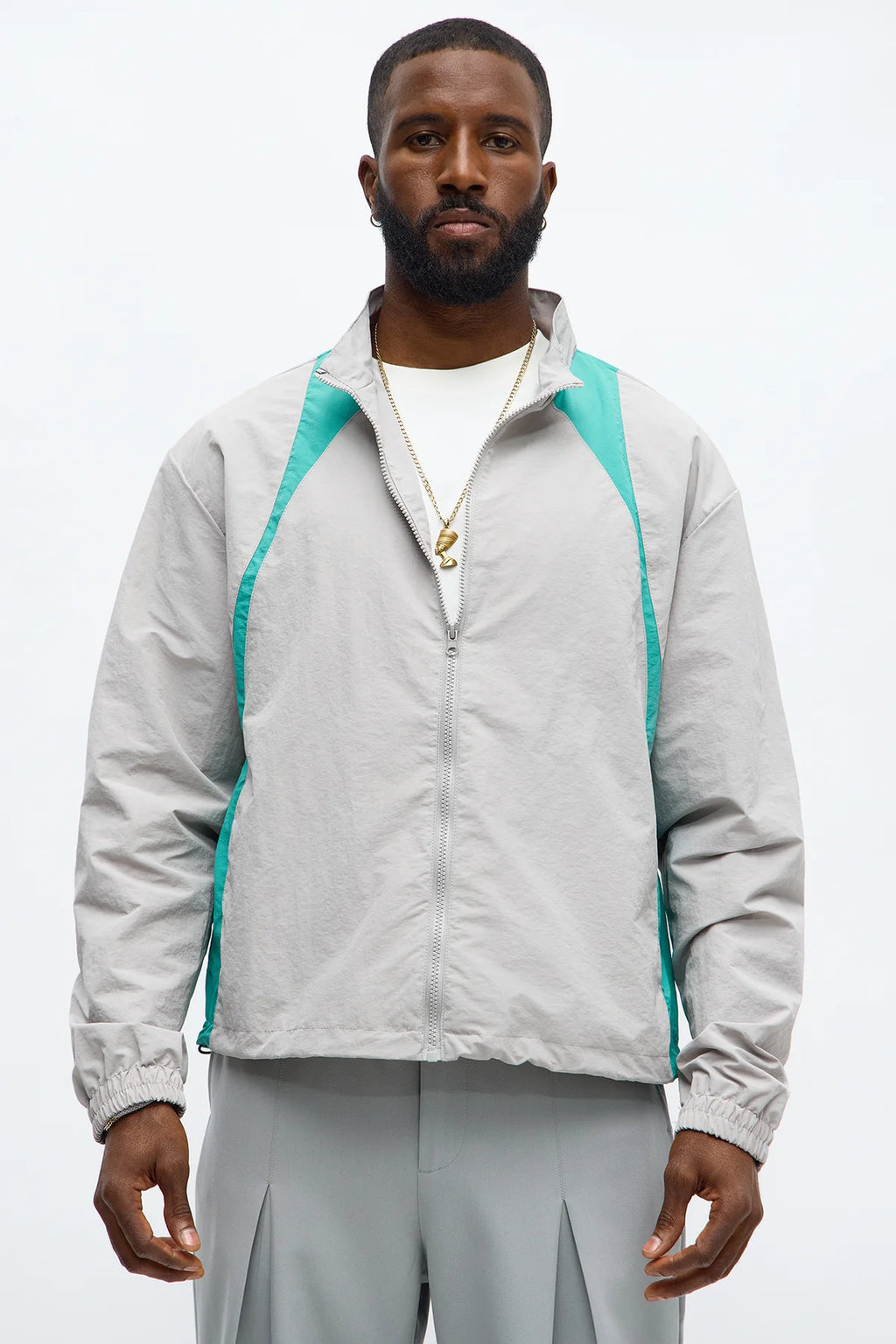 Around The Block Windbreaker Jacket