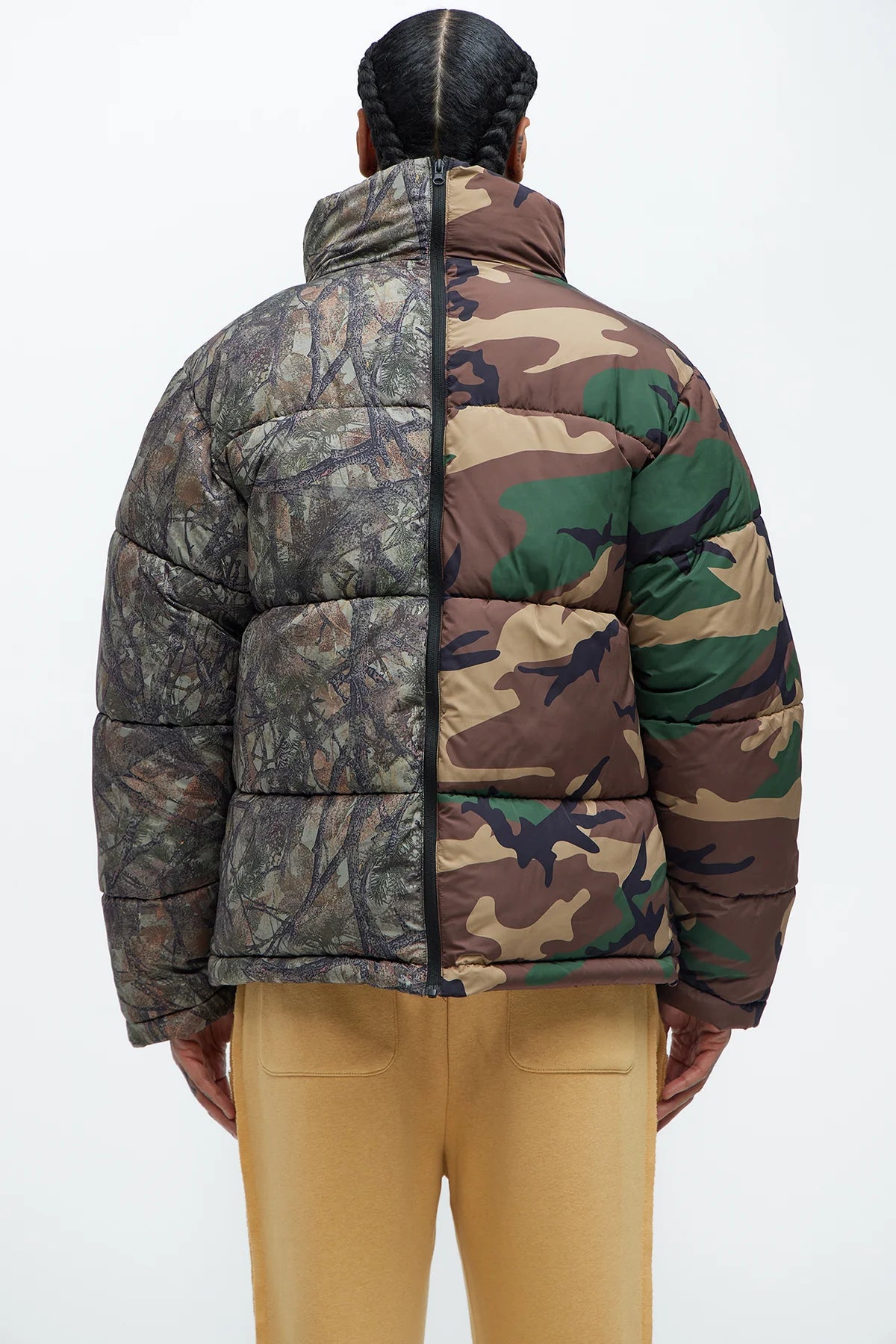 Shuffle Split Puffer Jacket
