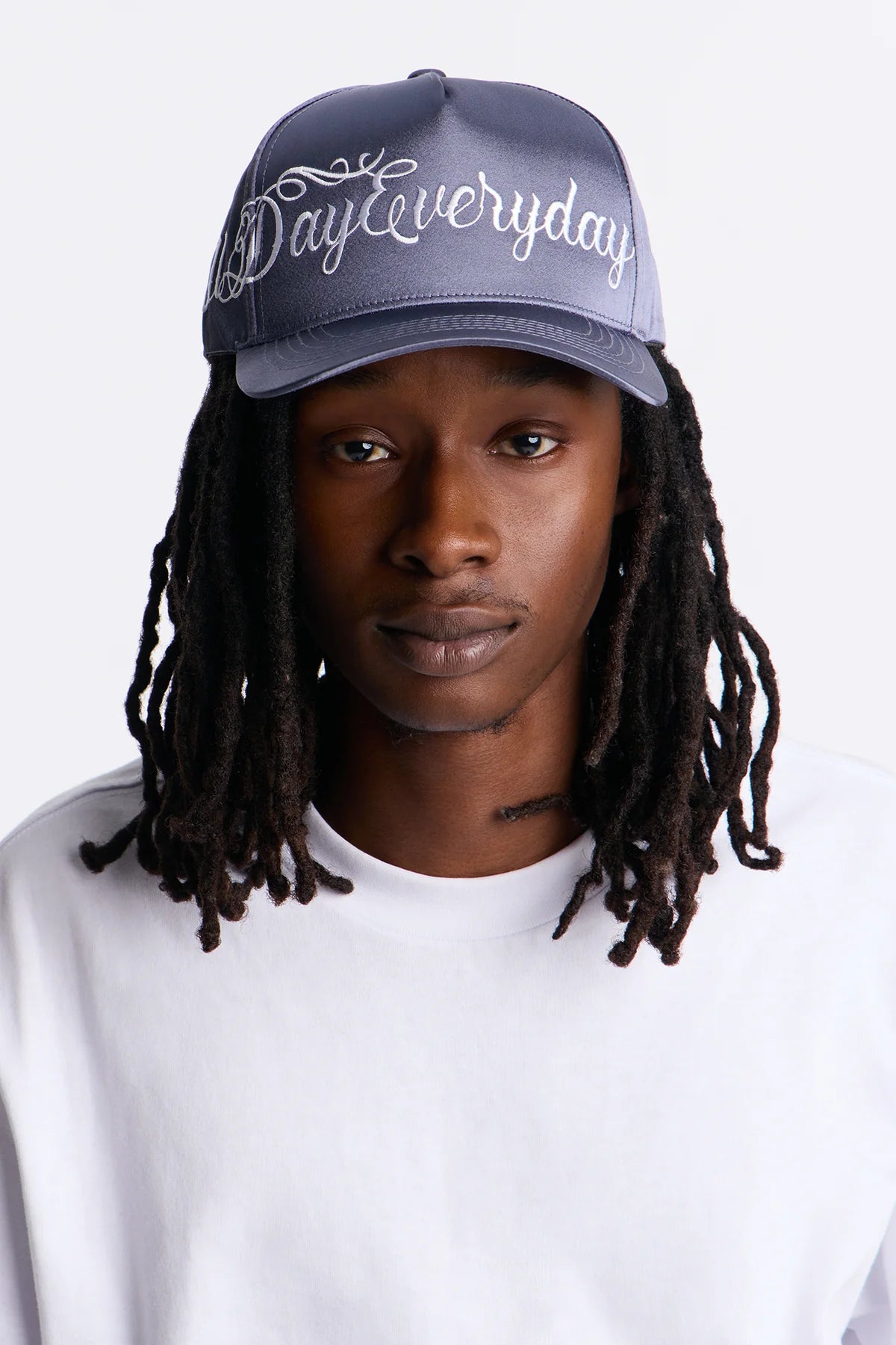 All Day Satin Structured Snapback Hat