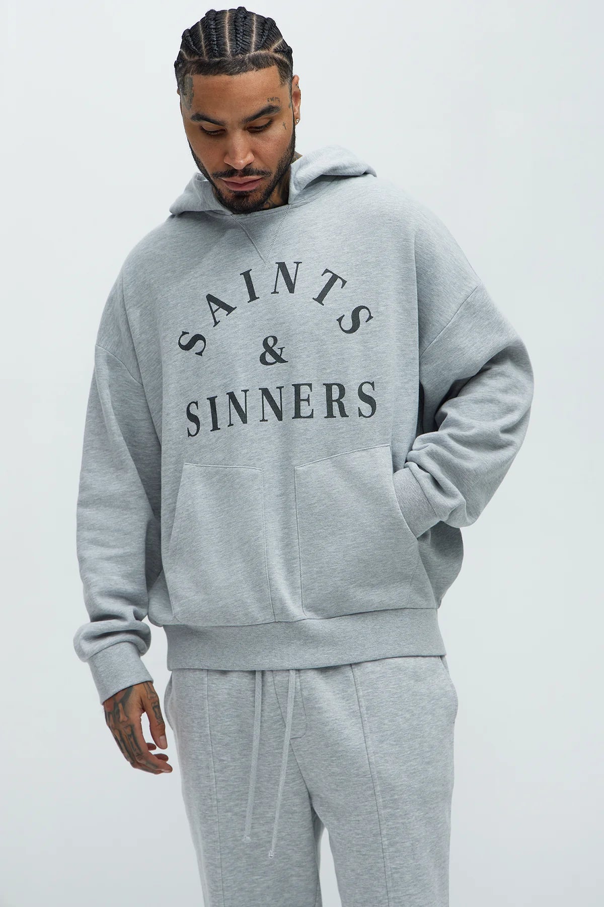 Tyson Saints And Sinners Oversized Hoodie