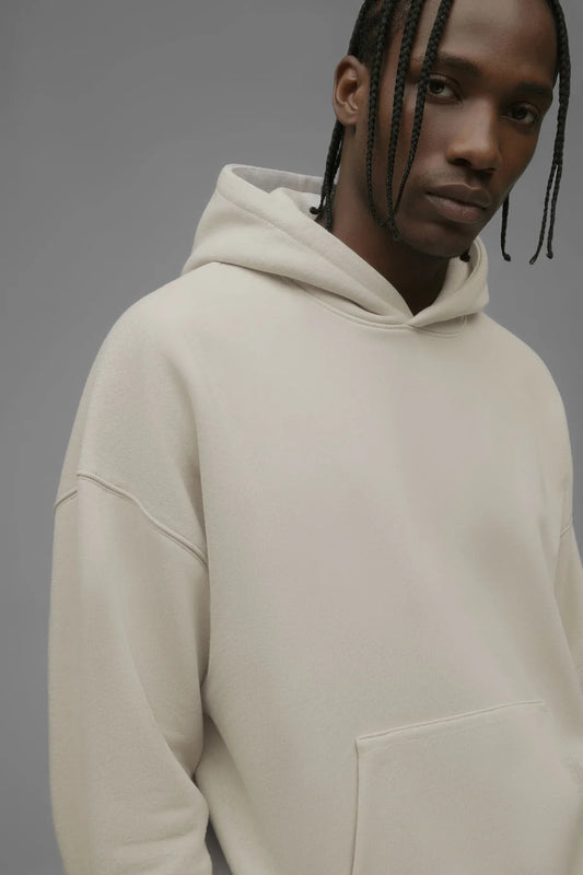 410 Oversized Cropped Hoodie