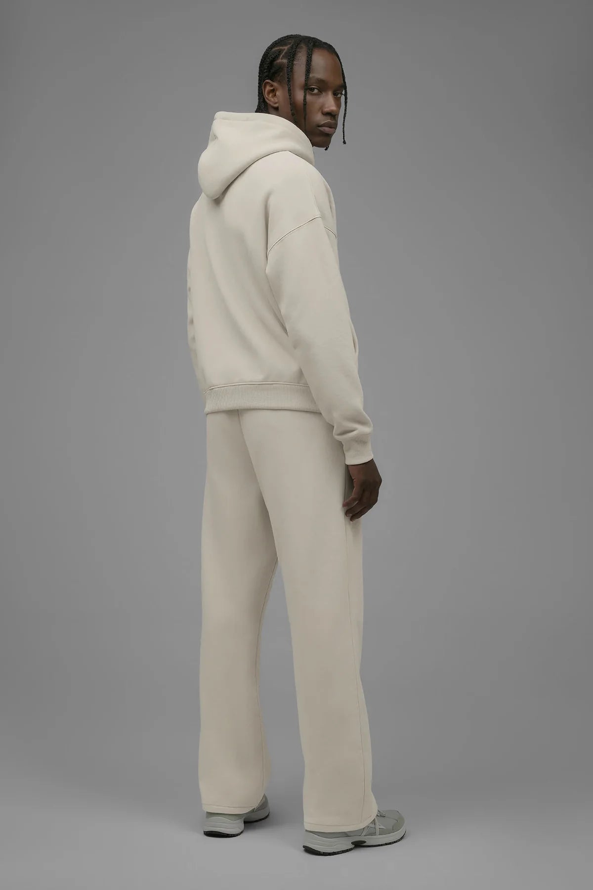 410 Oversized Cropped Hoodie
