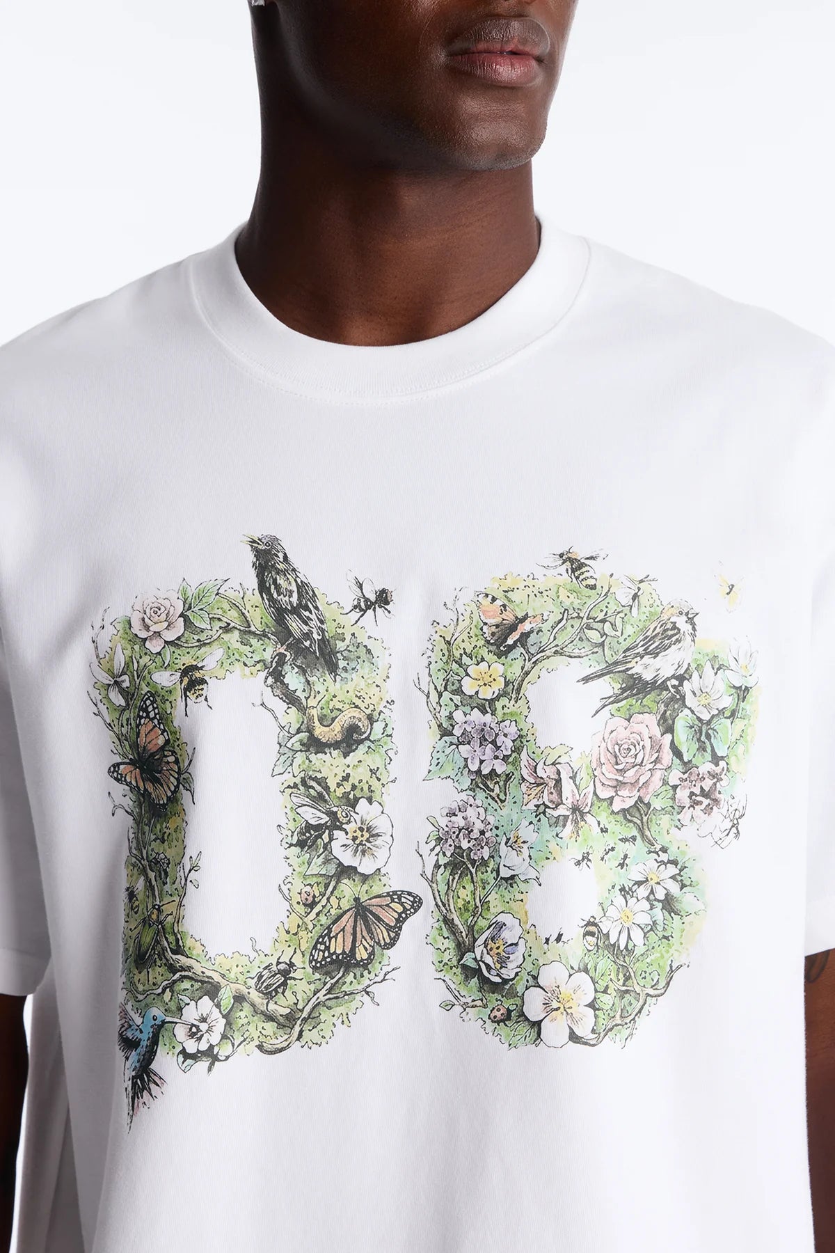Garden 08 Extra Heavyweight Oversized Short Sleeve Tee