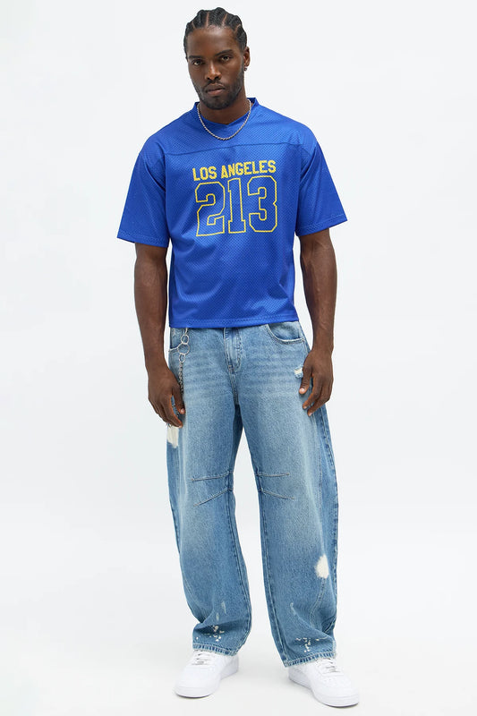 Cropped LA Lights Jersey
