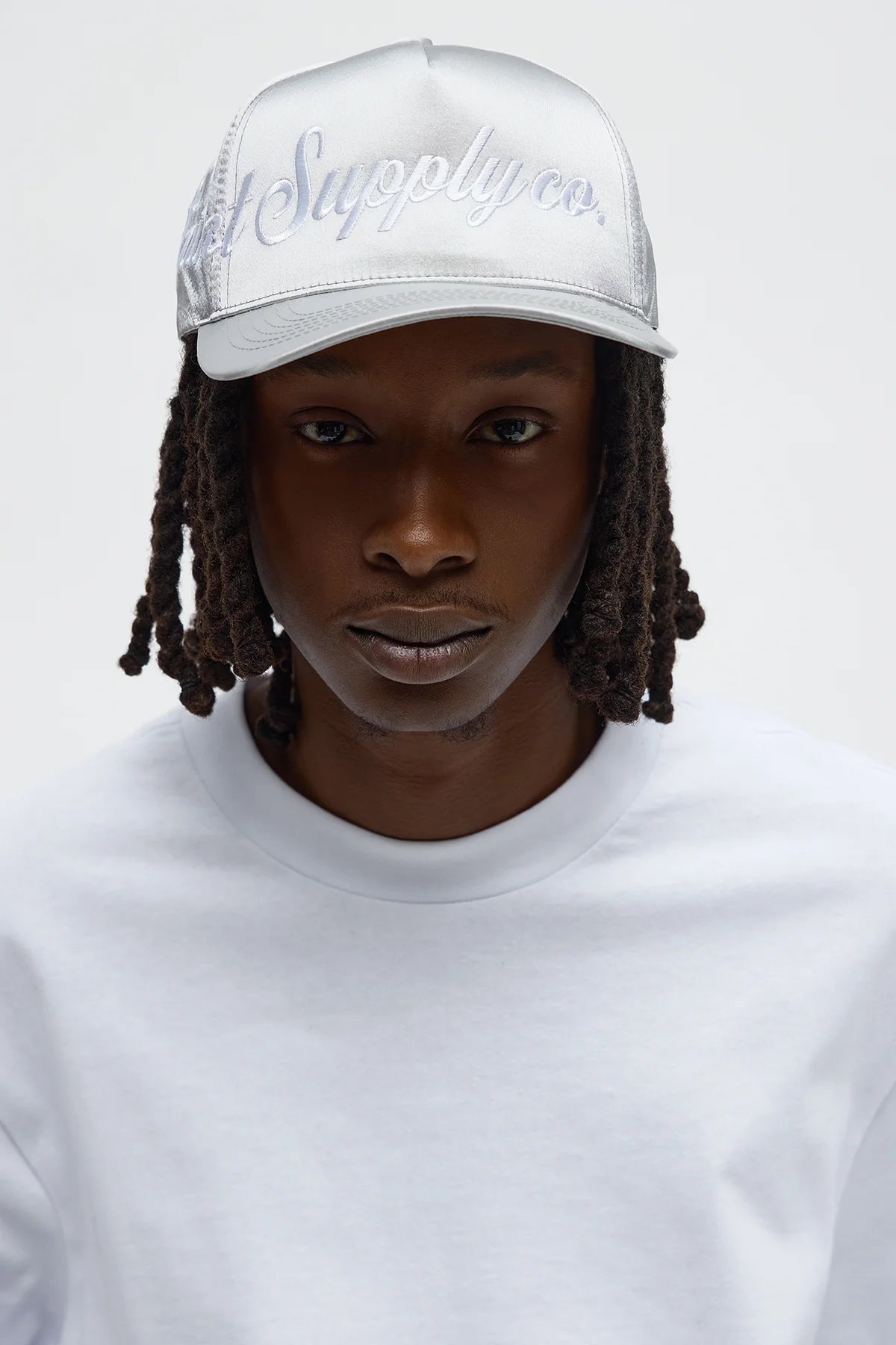 Saint Supply Satin Structured Snapback Hat