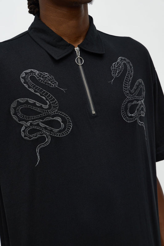 Saintz Zip Up Polo