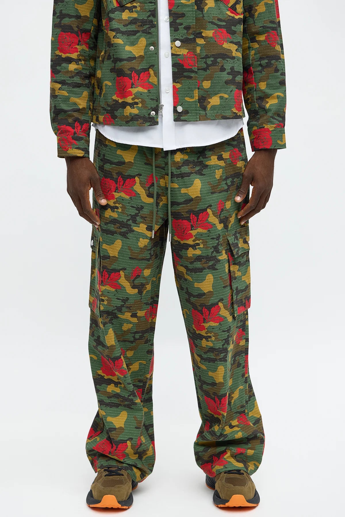 Baggy Lak Camo Ripstop Cargo Pant