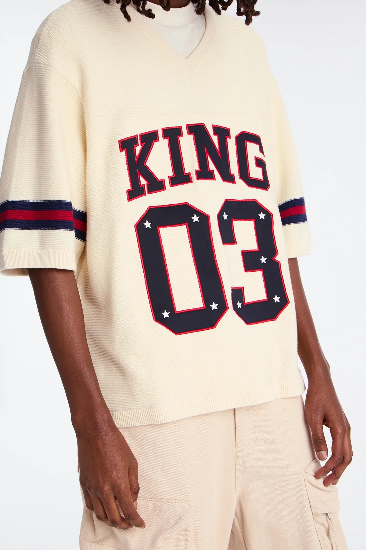 Relaxed Knit Kings Jersey