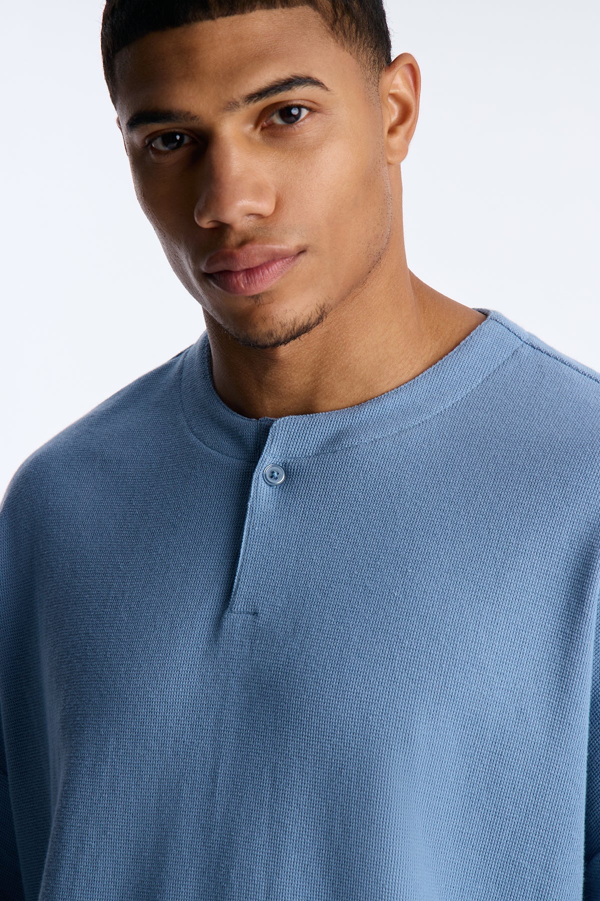 Relaxed Fit Classic Henley